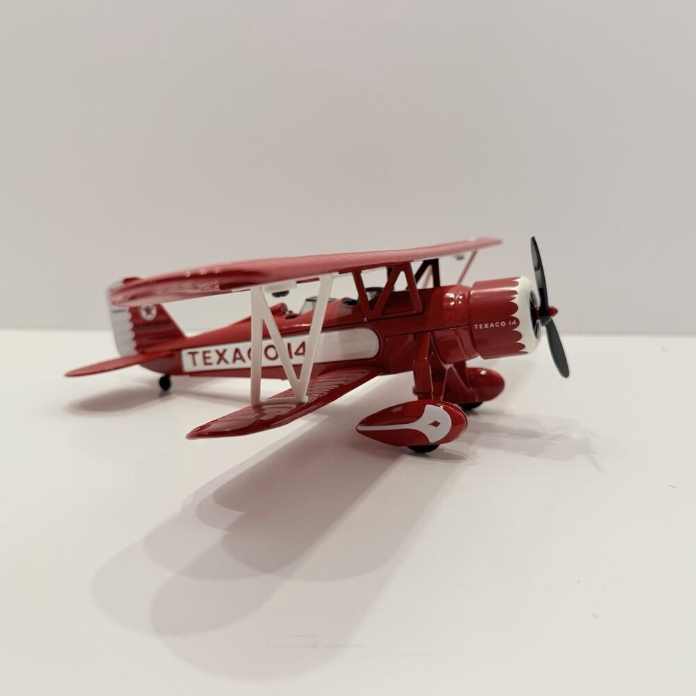 Wings of Texaco 1931 STEARMAN BIPLANE AIRPLANE Metal Bank 3rd in Series